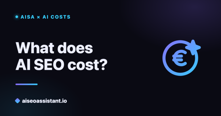 AI model cost comparison for SEO — 2026 price table on aiseoassistant.io