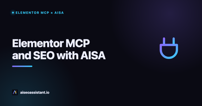 Elementor MCP and WordPress 7: web design and SEO with AI