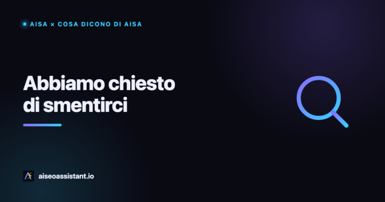 Due analisi AI sul motore schema di AISA, critiche comprese