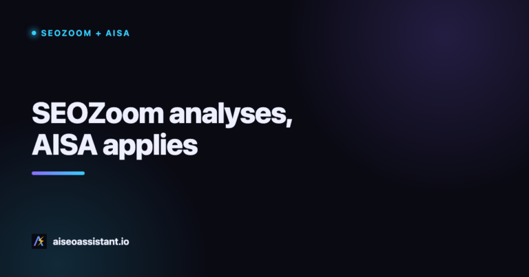 SEOZoom and AISA together with Claude: how to connect